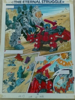 Zoids Annual - The Eternal Struggle p2, by Hopgood & Anderson Comic Art